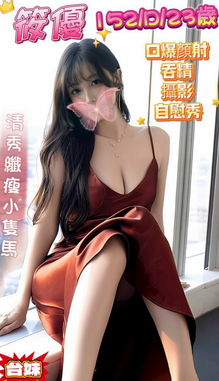 清水找小姐：雙雙 |大三學生|165cm|49kg|D罩杯|22歲|喜歡的大大卡緊唷鮮嫩多汁可口好吃